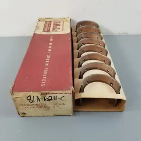 81a-6211-c Ford 4 New Nos Rod Bearings .010 1938 1939 1940 1941 1942 90 Hp 221