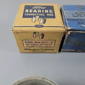 81a-6211-q Ford 4 Nos Rod Bearings .030 1938 1939 1940 1941 1942 90 Hp 221 #3