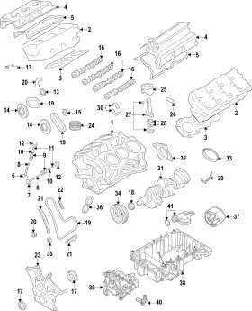 8l3z-6a341-a Ford Genuine Thrust Washer