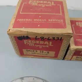 9021sb Ford 9023sb New Nos 1936-38 Flathead V8 .020 Main Bearing Set .002 #2
