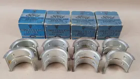 92a-6211-l2 Ford New Nos 1940 V8 60 Hp Rod Bearings Set Of 4 Pair .010 Us