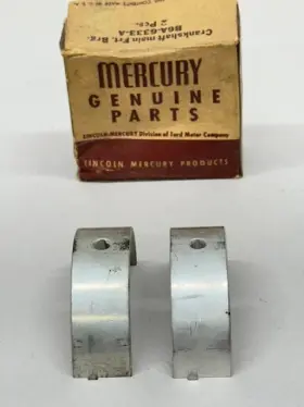 B6a-6333-a Ford Nos Mercury B6a 6333 A Crankshaft Main Front Bearing 2 Piece Usa Made