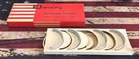 B8e-6211-ab Ford Nos 1958-1959 Mercury Lincoln 383/430 Blue Connecting Rod Bearings X4 Edsel 410