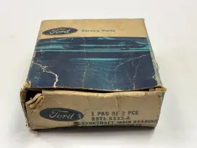 B9te-6333-a Ford New - Oem Front Engine Main Bearing Std 1957-1964 223 262-l6