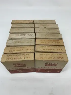 C1ae-6211-h Ford Nos Connecting Rod Bearing C1ae C0ae -6211-h Red Standard Lot
