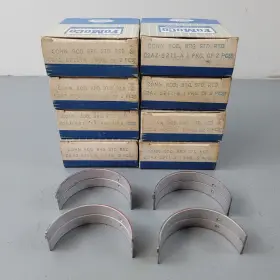 C2az-6211-a Ford 8 Pairs New Nos 1958-77 Mercury Edsel Conn Rod Bearing Std Red