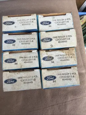 C2oz-6211-r-8 Ford 8 C2oz-6211-r Connecting Rod Bearings - Standard 1965-1972 260 289 302 V8