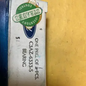 C3az-6333-s Ford Nos Oe Engine Crankshaft Main Bearing F S #3