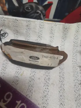 C9az-4730-a Ford Vintage Rubber Bumper For 1969 Galaxie