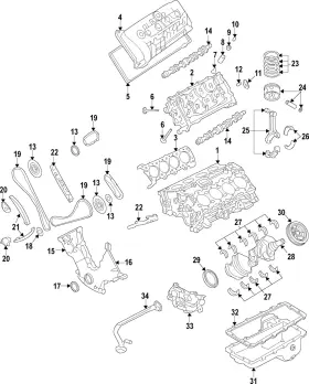Cr3z-6211-a Ford Genuine Bearing