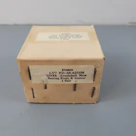 Fd-68-6333m Ford 1 New Nos 1936-38 Bearing Pair 68-6333 .020 U.s. Crankshaft Front Or Center #2