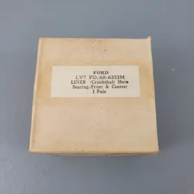 Fd-68-6333m Ford 1 New Nos 1936-38 Bearing Pair 68-6333 .020 U.s. Crankshaft Front Or Center #3