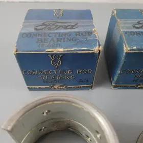 48-6211-a Ford Fomoco 4 New Nos 1932-1938 Flathead V8 90 Hp Rod Bearings Standard #3