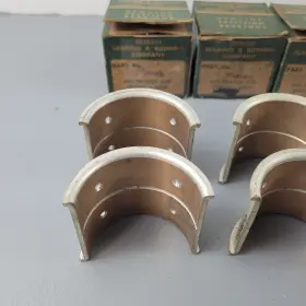 9b020 Ford Fomoco Set Of 4 New Nos 1932-1938 Flathead V8 90 Hp Rod Bearing Detroit Std #2