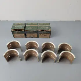 9b020 Ford Fomoco Set Of 4 New Nos 1932-1938 Flathead V8 90 Hp Rod Bearing Detroit Std