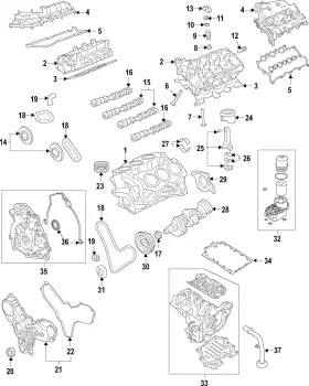 Jl3z-6211-d Ford Genuine Connecting Rod Bearing
