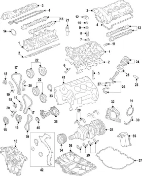 Jt4z-6337-g Ford Genuine Engine Crankshaft Thrust Washer Jt4z6337g