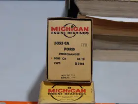5355ca Ford / Michigan 239 Flat Head V8 Rod Bearing Set Std 1939-1945 Canadian 1946-1948 U.s