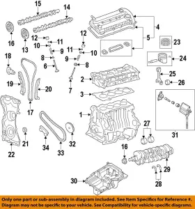 9e5z-6333-c Ford Oem Oem-engine Crankshaft Main Bearing 9e5z6333c