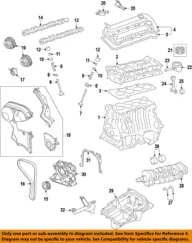Be8z-6211-c Ford Oem 11-18 Fiesta-engine Connecting Rod Bearing Be8z6211c