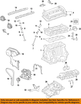 Ds7z6333h Ford Oem 2016 Transit Connect-engine Crankshaft Crank Main Bearing