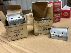 Rr-3451 Ford Nos - 2 Flathead Connecting Rod Bearing Sets Fb 18 Std. Rr3451