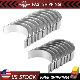 3716081 Gearzaar Main Rod Bearings Fits 06-16 Kia Optima Hyundai Sonata 2.4l Dohc 16v Theta Komci
