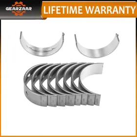 Cpw5998 Gearzaar New Main Rod Bearings Fit 06-16 Kia Optima Hyundai Sonata 2.4l Dohc 16v Theta Ky