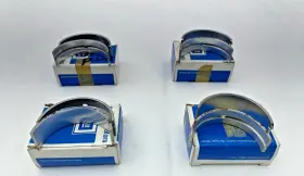10120990 General Motors Lot Of 4 Nos Gm Main Bearings Crankshaft 1982-2007 305 350 Small Block #3