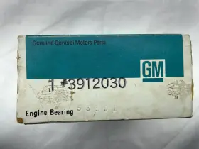 3912030 General Motors Lot Of 8 Nos Gm Engine Bearings 1965 1966 1967 327 Standard Small Block #3