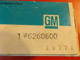 6260600 General Motors Nos Gm 1976 1977 Chevrolet Oldsmobile Pontiac Engine Crankshaft Bearing #3