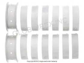 964-101-901-61 German For Porsche 1978-2005 Main Bearing Set 0.25 Mm Case Warranty