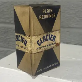 B4011 Glacier Plain Bearings Bedford Vauxhall 1939 On B/e Bearing Set Wyvern Vtg