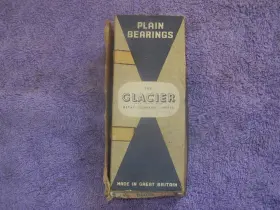 M6027 Glacier B6027 Jaguar Xk120 Rod Bearing Set .030 Nos