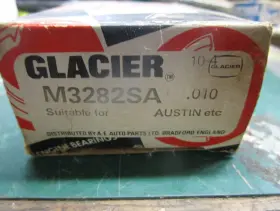 M3282sa Glacier Austin Healey Bugeye Sprite Mini 850 Moke Main Bearing Set Nos 848 948cc #2