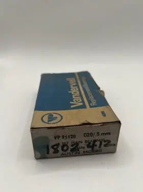 Vp91120 Glacier-vandervell Nos Vp 91120 Main Bearings .020 / .5mm Austin Morris -