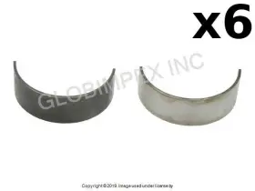 30731538 Glyco Volvo 1994-2007 Rod Bearing Set Standard 2 Pieces 6 Sets Oem