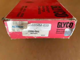 Glyco 6374m Mb5020am-010 Main Bearing Set .25mm Mercedes 220d 240d W115 W123