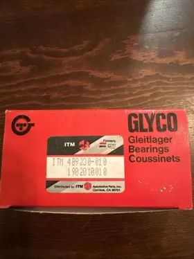 4b9230-010 Glyco 71-3332/4 Engine Rod Bearings - 71-3332/4. Audi. New Old Stock. Item