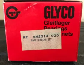 H580 Glyco H580/5 0.50 Engine Main Bearings - Fits Mbz 200 And 200d 1965-1968 #2