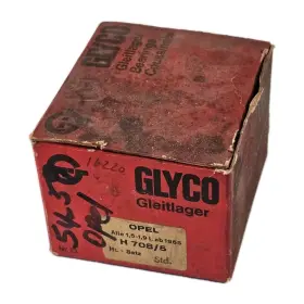 5m1342 Glyco H708/5 Engine Main Bearings Std Fit 1965 Opel 1.5 1.9 H/708/5 Nos
