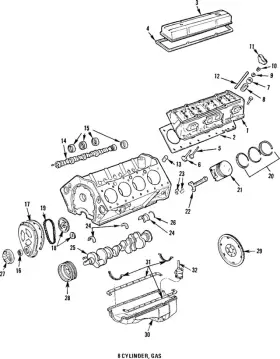 12453170 Gm Genuine Camshaft Bearings