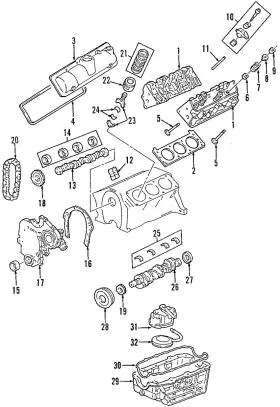 12586083 Gm Genuine Bearings
