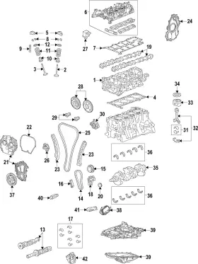 12663473 Gm Genuine Crankshaft Upper Bearing