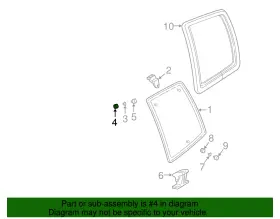 14047336 Gm Genuine Multi-purpose Retainer