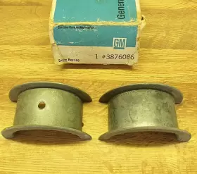 3876086 Gm Nos Bearing Rear Main .001 Over Camaro Chevelle Ss 1965-1968 396 Cid #2