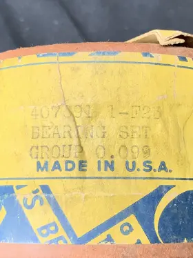 407891 Gm Chevrolet Crankshaft Front Engine Bearings Group 0.099 Genuine #3