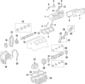 89018071 Gm Genuine Engine Camshaft Bearing