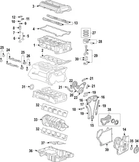 12623041 Gm Genuine Parts Number 1 Engine Crankshaft Lower Bearing