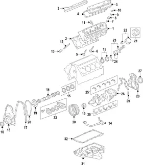 19260877 Gm Genuine Parts Engine Camshaft Bearing